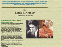 Tablet Screenshot of louislamourcollector.com